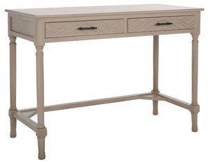 Peyton 2 Drawer Desk Taupe Wood DSK5705C