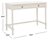 Safavieh Ryleigh 2 Drawer Desk DSK5706A