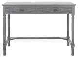 Josie 2 Drawer Desk Distressed Grey  Wood DSK5706B