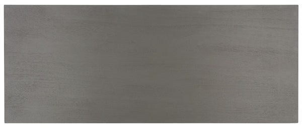 Hawthorn 3 Drawer Desk Distressed Grey Wood DSK5709B