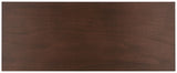 Hawthorn 3 Drawer Desk Brown  Wood DSK5709C