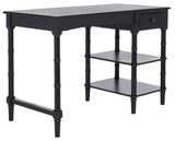 Safavieh Henric 1 Drawer 2 Shelf Desk Black DSK5712C