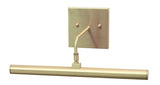 Direct Wire Slim-Line LED 14" Satin Brass Picture Light