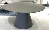 Norfolk Dining Table Grey Mdf With Grey Oak Veneer