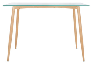 Safavieh Averill Glass Dining Table DTB5806A