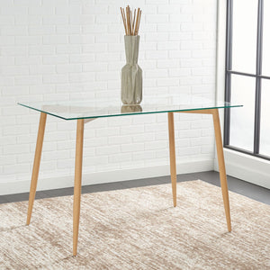 Safavieh Averill Glass Dining Table DTB5806A