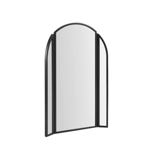 Walker Edison Dottie Modern/Contemporary 48" Arched Wall Mirror with Hinging Sides DTTA6JTBL