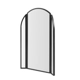 Walker Edison Dottie Modern/Contemporary 48" Arched Wall Mirror with Hinging Sides DTTA6JTBL