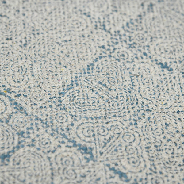 AMER Rugs DUNE DUN-4 Flat-Weave Oriental Transitional Area Rug Stone Blue 8'6" x 12'