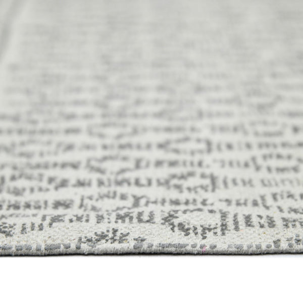 AMER Rugs DUNE DUN-5 Flat-Weave Geometric Transitional Area Rug Gray 8'6" x 12'