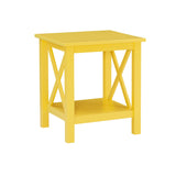 Davis Yellow End Table