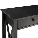 Davis Console Table, Black