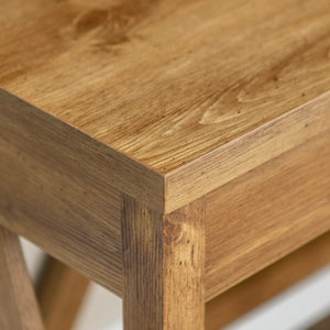 46" Rustic Farmhouse Wood Computer Desk Barnwood