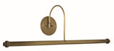 30" Direct Wire XL LED Picture Light in Antique Brass