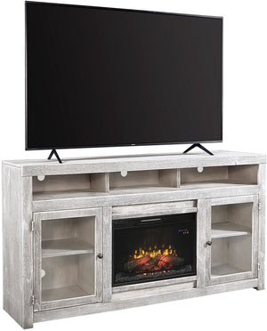 Aspenhome Avery Loft Modern/Contemporary 74" Highboy Fireplace Console with 2 Doors DY1955-GHT