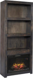 Aspenhome Avery Loft Modern/Contemporary 74" Fireplace Display Case DY3472F/12-GHT