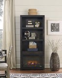 Aspenhome Avery Loft Modern/Contemporary 74" Fireplace Display Case DY3472F/12-GHT