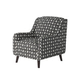 Fusion 240-C Transitional Accent Chair 240-C Bindi Pepper Accent Chair