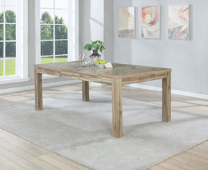 Vilo Home Dana Point Chevron Rectangular Dining Table VH5200 VH5200