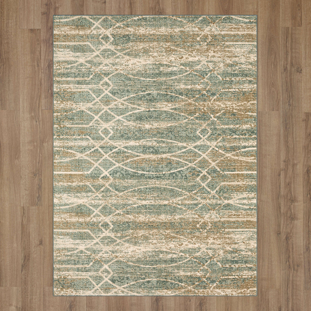 Karastan Rugs Touchstone Debonair Machine Woven Triexta Geometric Modern Contemporary Area Rug 91233 50097 114155 VL