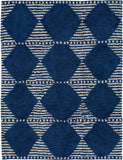 Kasbah Dervish Hand Woven Wool Geometric/Striped/Abstract Modern/Contemporary Area Rug