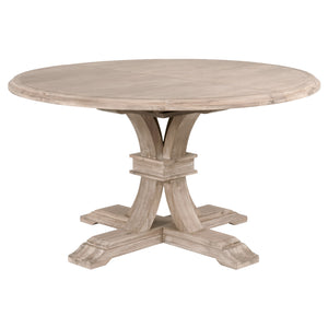 Essentials for Living Traditions Devon 54" Round Extension Dining Table 6070.NG