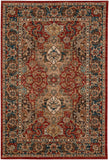 Spice Market Dhahar Machine Woven Polyester Ornamental Traditional Area Rug
