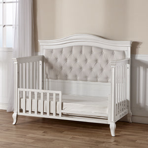 Pali Diamante Toddler Rail Vintage White Solid Radiata Pine, Poplar 1418-VW