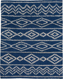 Kasbah Draa Valley Hand Woven Wool Geometric/Striped Transitional Area Rug