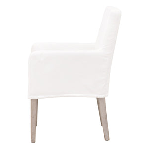 Essentials for Living Stitch & Hand - Dining & Bedroom Drake Slipcover Arm Chair 6664.LPPRL/NG