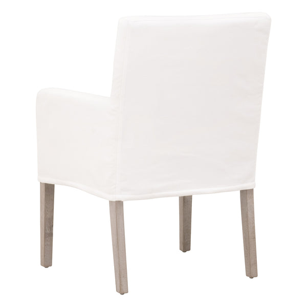 Essentials for Living Stitch & Hand - Dining & Bedroom Drake Slipcover Arm Chair 6664.LPPRL/NG