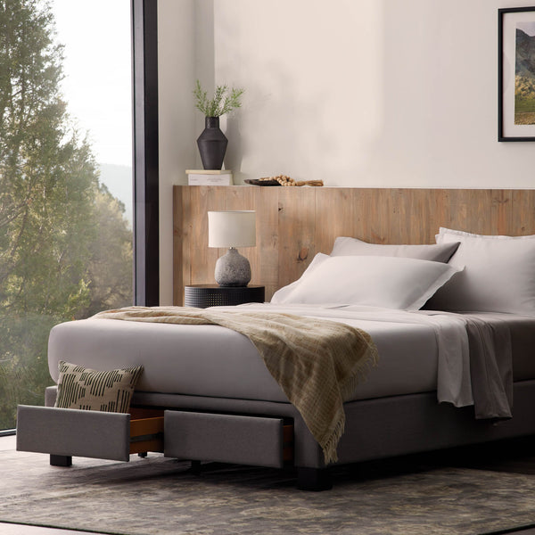 Malouf Duncan Platform Bed Base STDUNCUPLQQST
