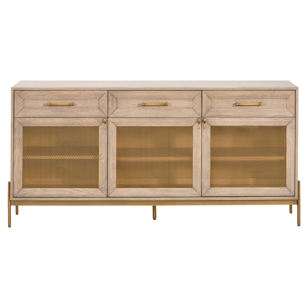 Essentials for Living Dwell Media Sideboard 6086.LHON/BGLD