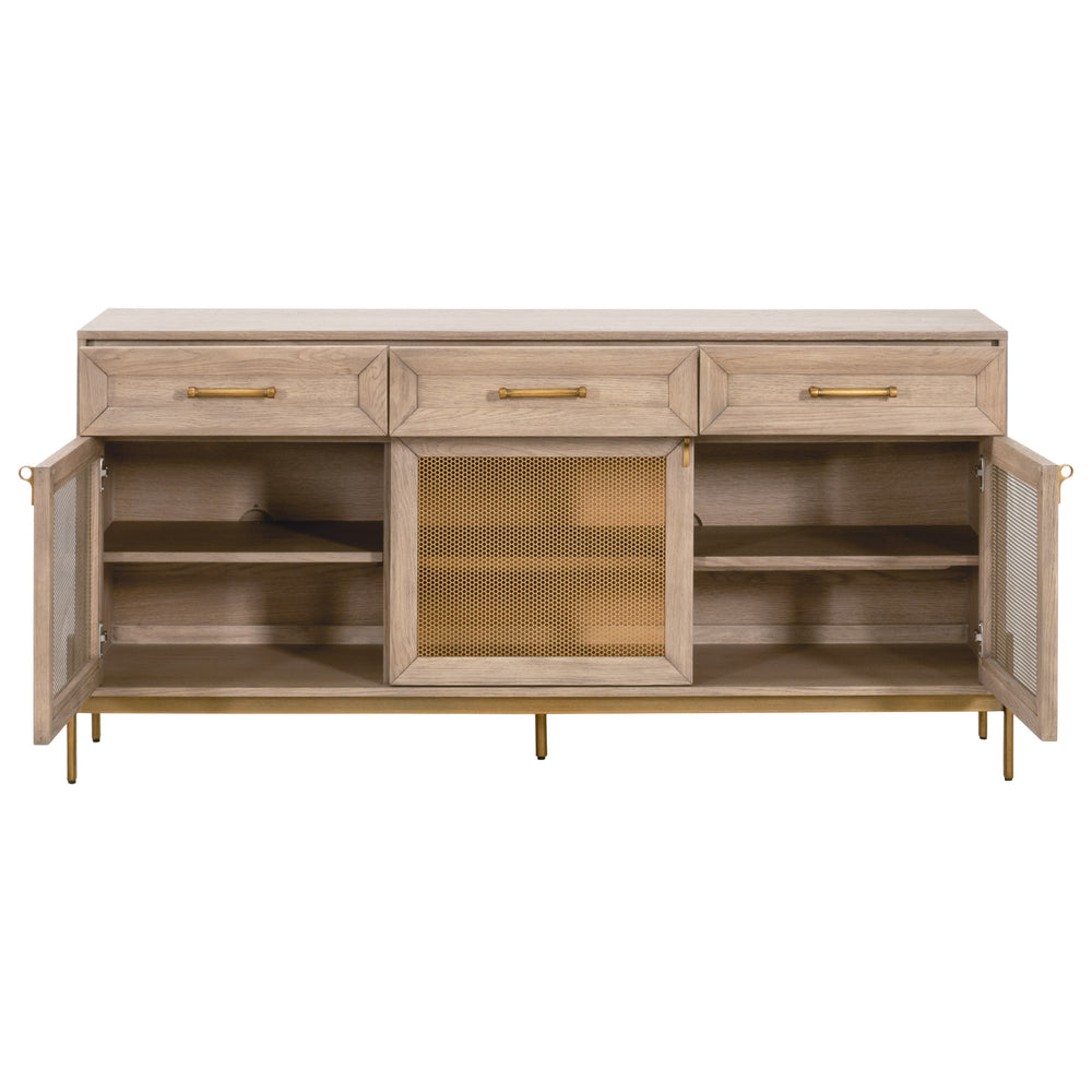 Essentials for Living Dwell Media Sideboard 6086.LHON/BGLD