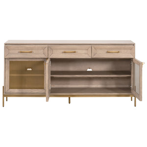 Essentials for Living Dwell Media Sideboard 6086.LHON/BGLD