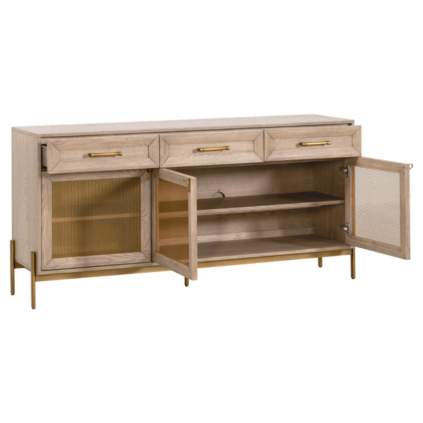 Essentials for Living Dwell Media Sideboard 6086.LHON/BGLD