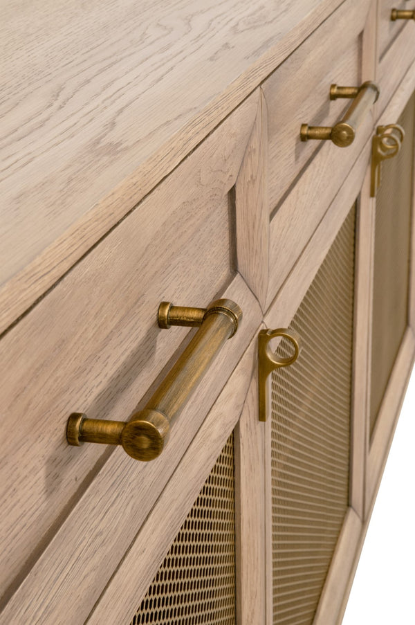 Essentials for Living Dwell Media Sideboard 6086.LHON/BGLD