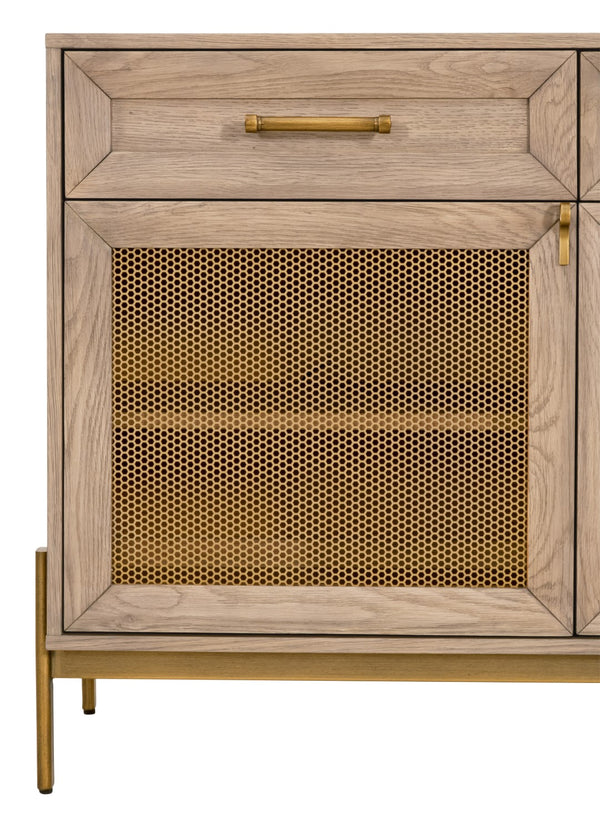 Essentials for Living Dwell Media Sideboard 6086.LHON/BGLD