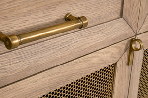 Essentials for Living Dwell Media Sideboard 6086.LHON/BGLD