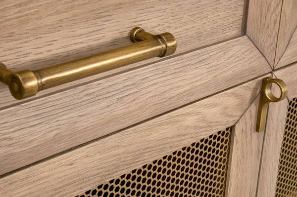 Essentials for Living Dwell Media Sideboard 6086.LHON/BGLD