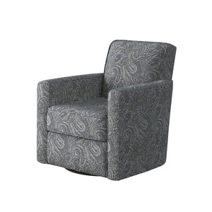 Fusion 402G-C Transitional Swivel Glider Chair 402G-C Bono Cobalt Swivel Glider