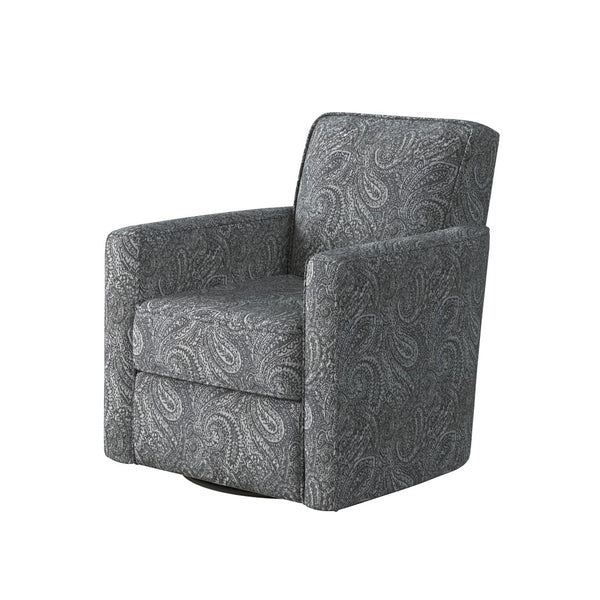 Fusion 402G-C Transitional Swivel Glider Chair 402G-C Bono Cobalt Swivel Glider