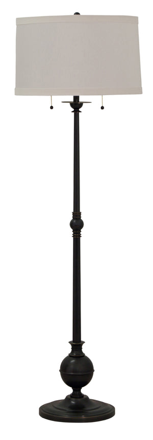 Essex 57" twin pull floor lamp in oil rubbed bronze