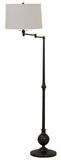 Essex 61" swing arm floor lamp in oil rubbed bronze