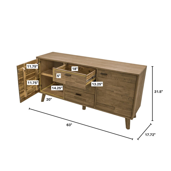 LH Imports Easton Sideboard EAS003B