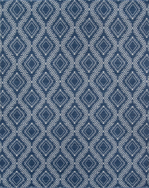 Momeni Erin Gates Easton EAS-1 Hand Woven Contemporary Geometric Indoor/Outdoor Area Rug Navy 8'6" x 11'6" EASTOEAS-1NVY86B6