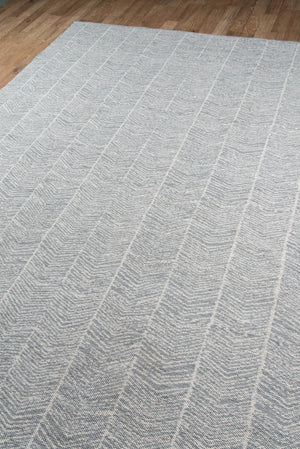 Momeni Erin Gates Easton EAS-2 Hand Woven Contemporary Geometric Indoor/Outdoor Area Rug Grey 8'6" x 11'6" EASTOEAS-2GRY86B6