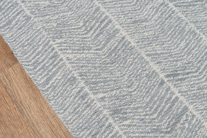 Momeni Erin Gates Easton EAS-2 Hand Woven Contemporary Geometric Indoor/Outdoor Area Rug Grey 8'6" x 11'6" EASTOEAS-2GRY86B6