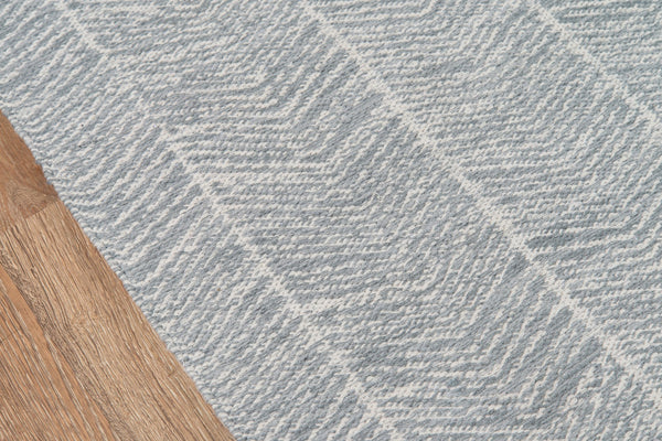 Momeni Erin Gates Easton EAS-2 Hand Woven Contemporary Geometric Indoor/Outdoor Area Rug Grey 8'6" x 11'6" EASTOEAS-2GRY86B6