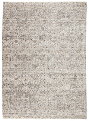 Jaipur Living En Blanc Collection EBC01 Candide 70% Viscose 30% Polyester Machine Made Transitional Trellis Rug RUG148923